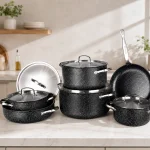 سرویس تابه و قابلمه گلکسی 11 پارچه کرکماز مدل 2685