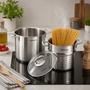 ست قابلمه بخارپز پرلا کرکماز مدل A1523