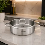 تابه استیل کرکماز مدل استلا کد A2928 سایز 28